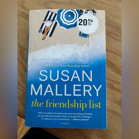 The Friendship List by Susan Mallery - Picture 1 of 2